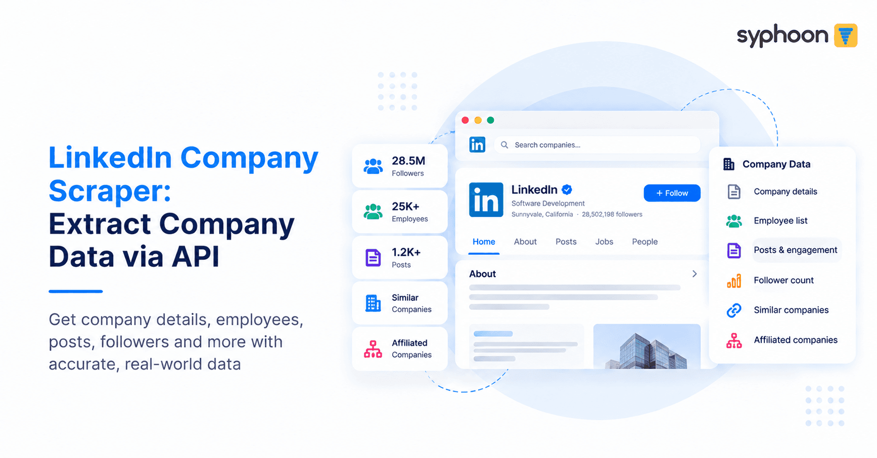 LinkedIn Company Scraper: Extract Company Data via API
