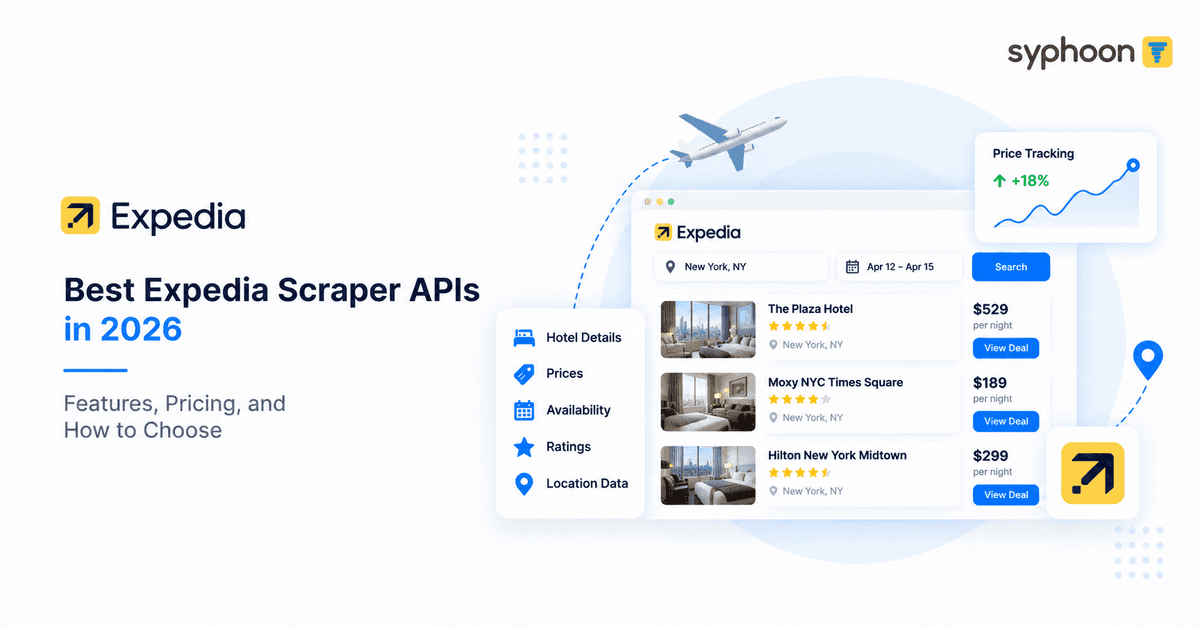 Best Expedia Scraper APIs in 2026: 6 Options Compared