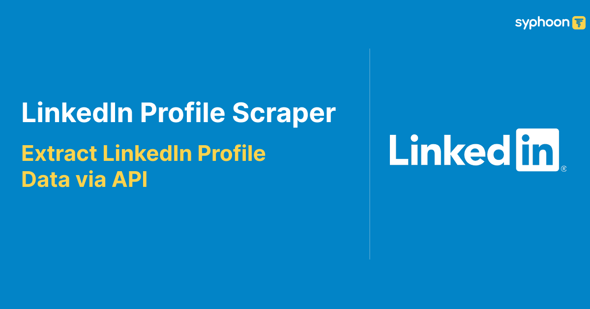 LinkedIn Profile Scraper: Extract LinkedIn Profile Data via API (2026)