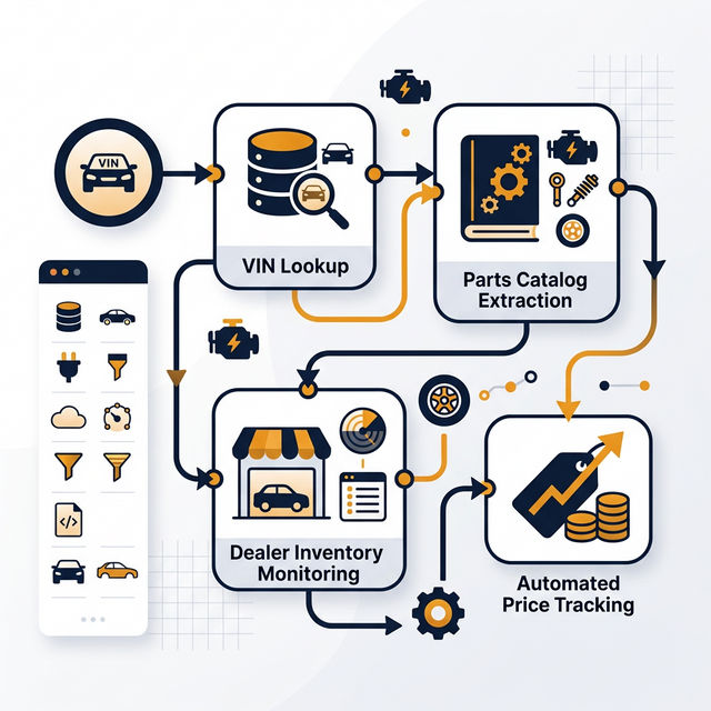 No-Code Automotive Data Pipelines